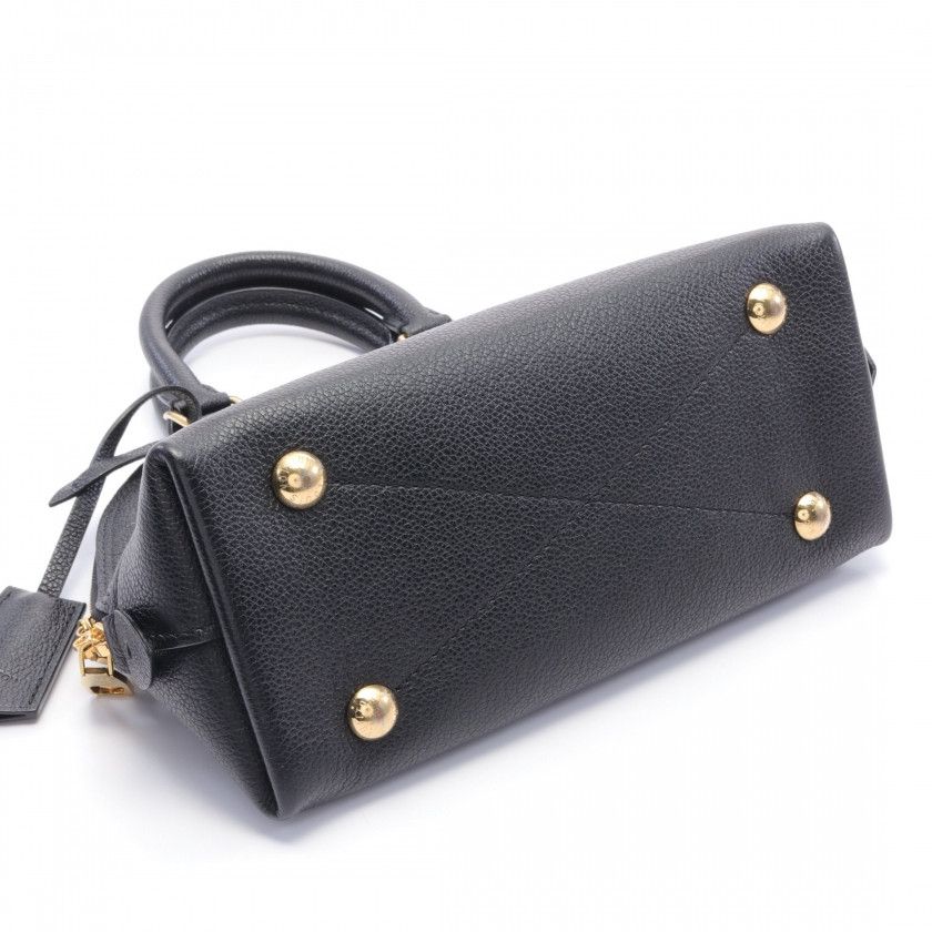 Louis Vuitton Alma BB Monogram Noir Handbag Black 2way