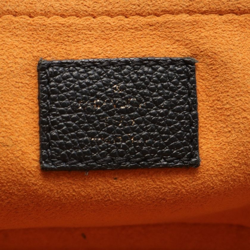 Louis Vuitton Alma BB Monogram Noir Handbag Black 2way