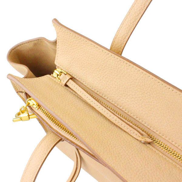 Salvatore Ferragamo Amy AMY Tote Bag Gancini Shoulder Bag Beige