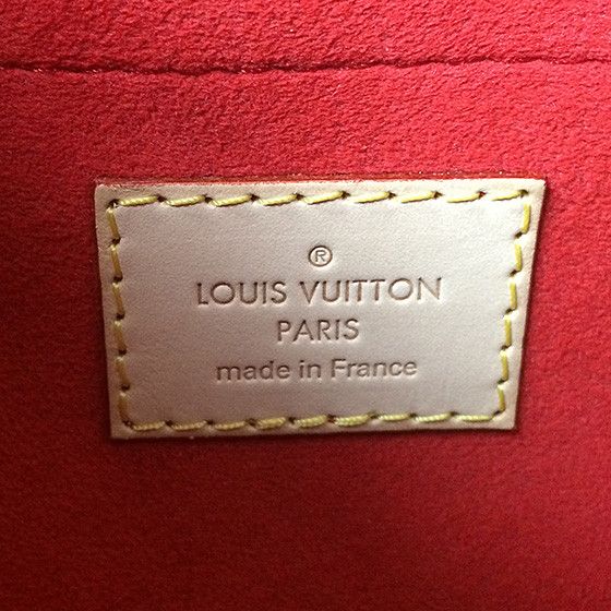 Louis Vuitton Monogram Pallas BB Cerise Red Crossbody Handbag