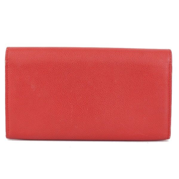 Louis Vuitton Portefeuille Lock Me Long Wallet Red
