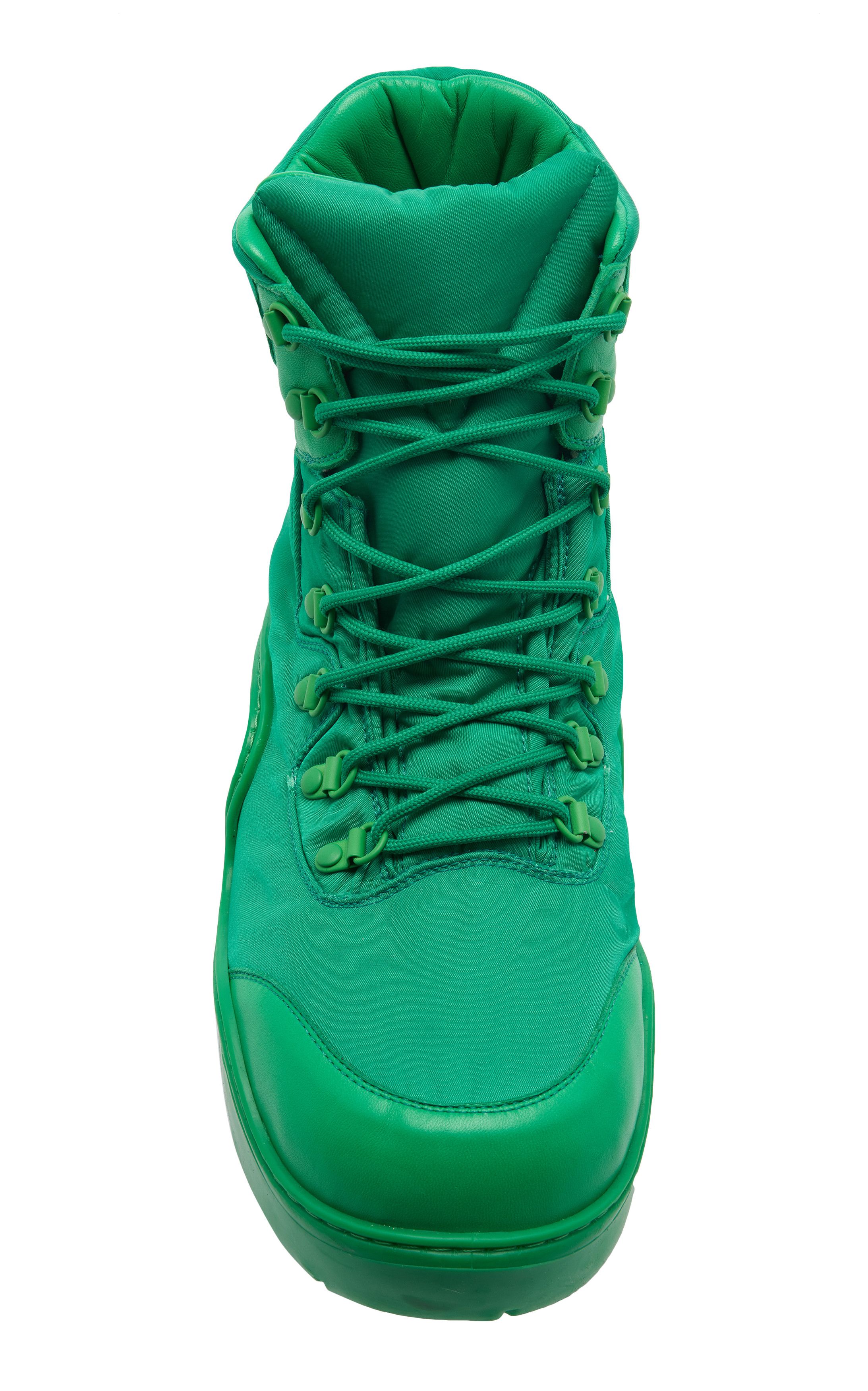Bottega Veneta Bottega Veneta Puddle Bomber Boots in Green Size US 13 / EU 46 - 2 Thumbnail
