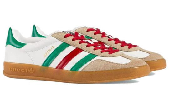 Adidas × Gucci Gucci x Adidas Gazelle Sneakers in White Size US 13 / EU 46 - 2 Thumbnail