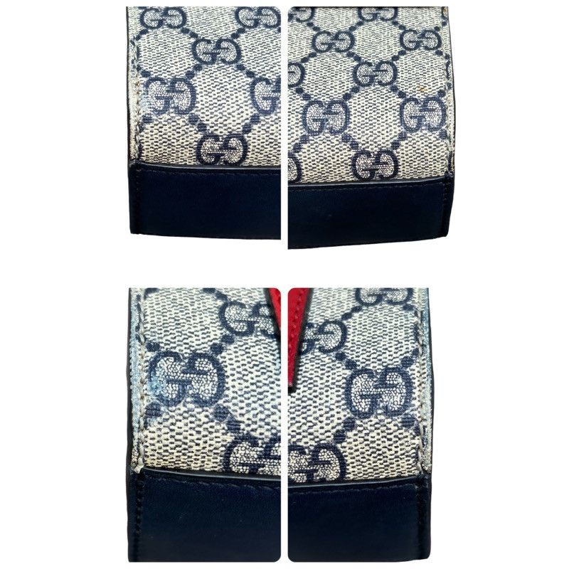 Gucci Padlock GG Small Shoulder Bag Supreme Canvas leather