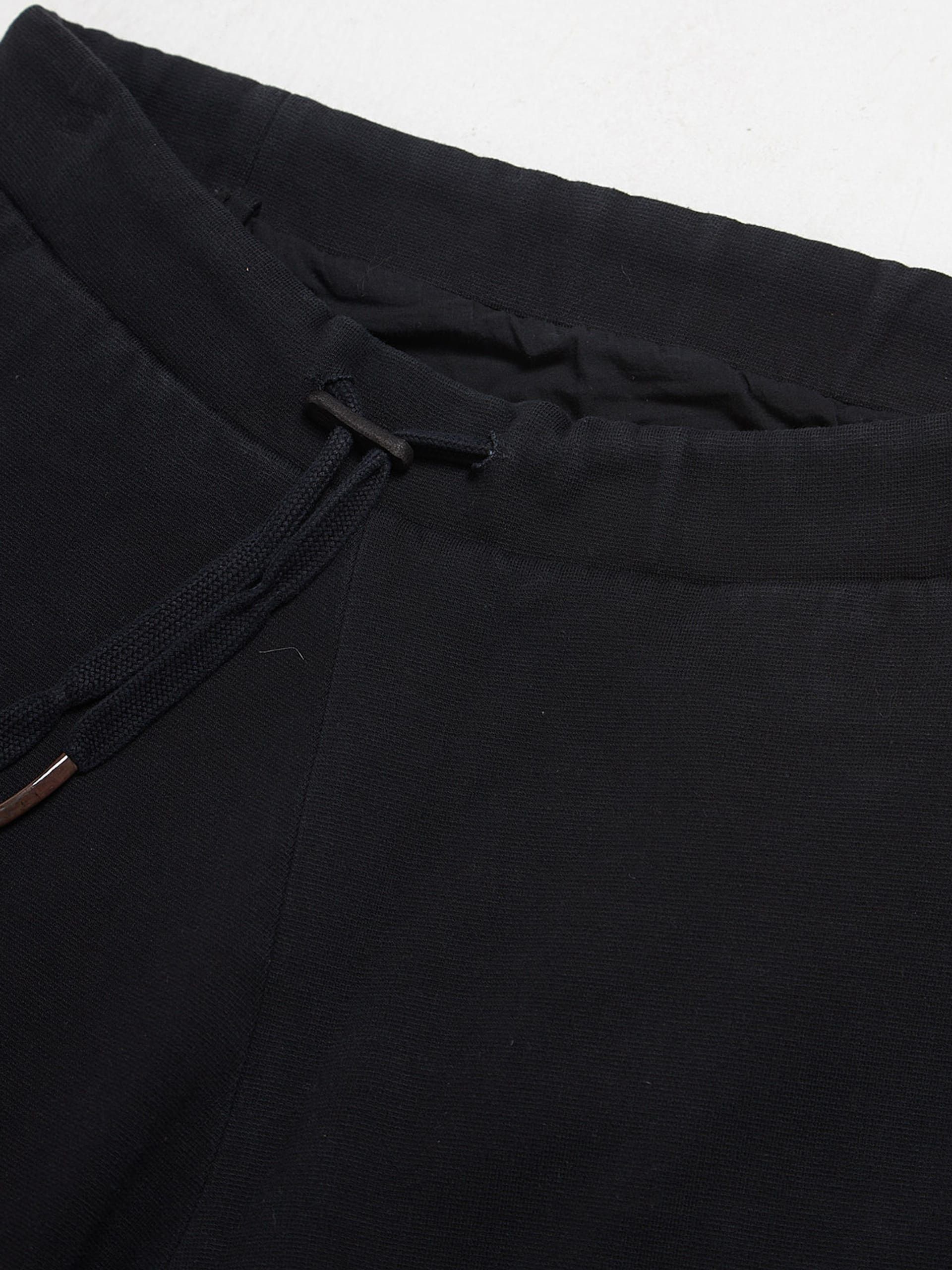 Boris Bidjan Saberi P9 F092 Black Raw Hem Cotton Sweatpants Size US 30 / EU 46 - 3 Thumbnail
