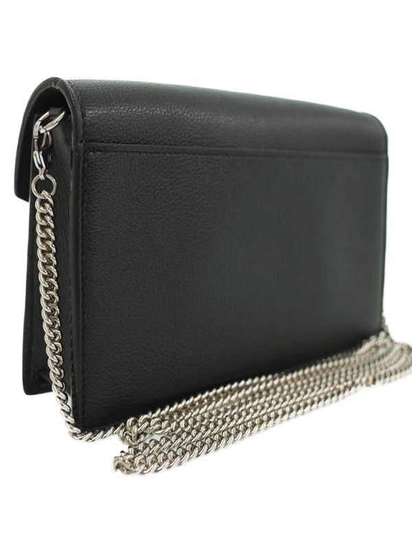 Louis Vuitton Pochette Lock Me Chain Black