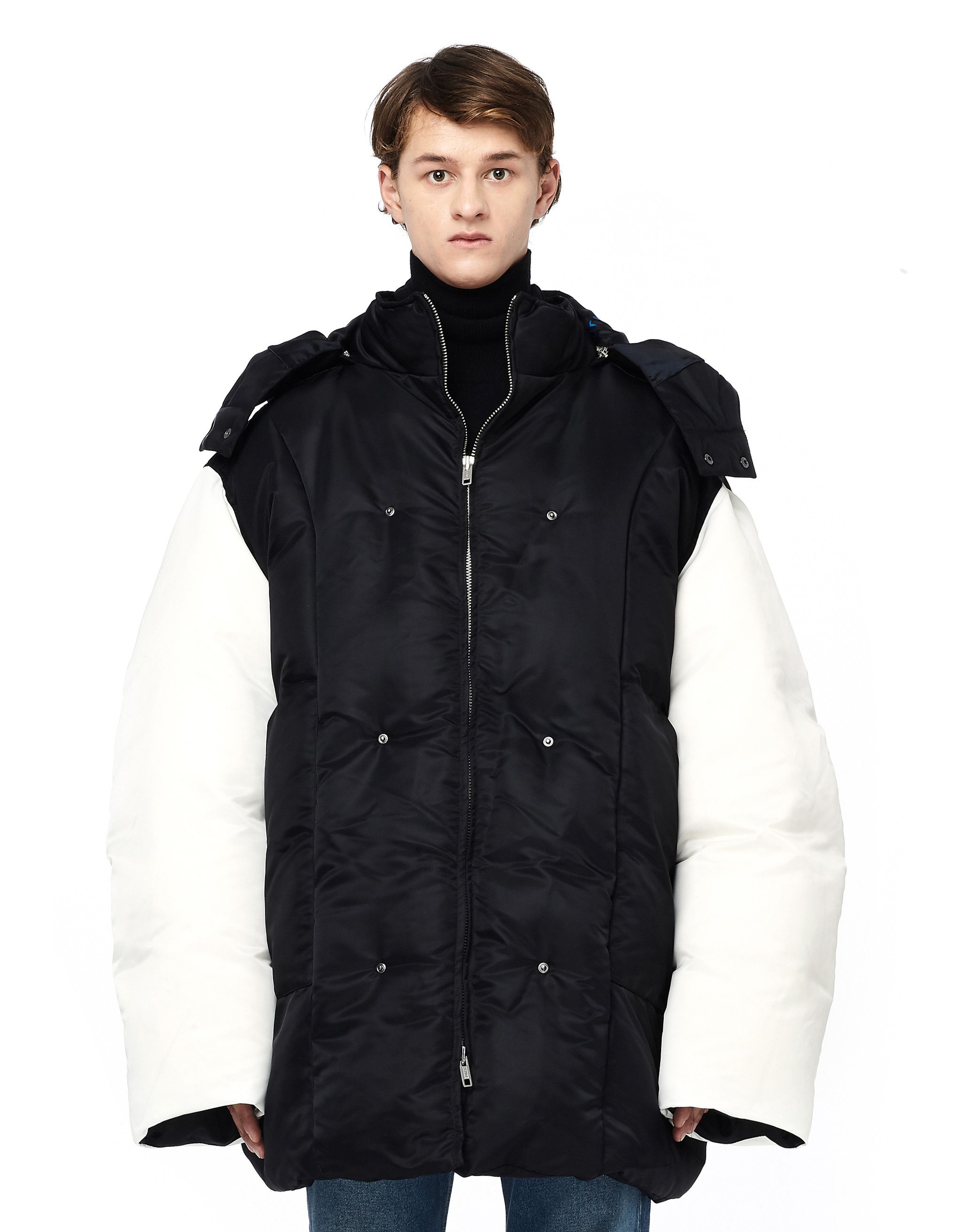 Raf Simons Oversized Puffer Jacket with Hood Grailed