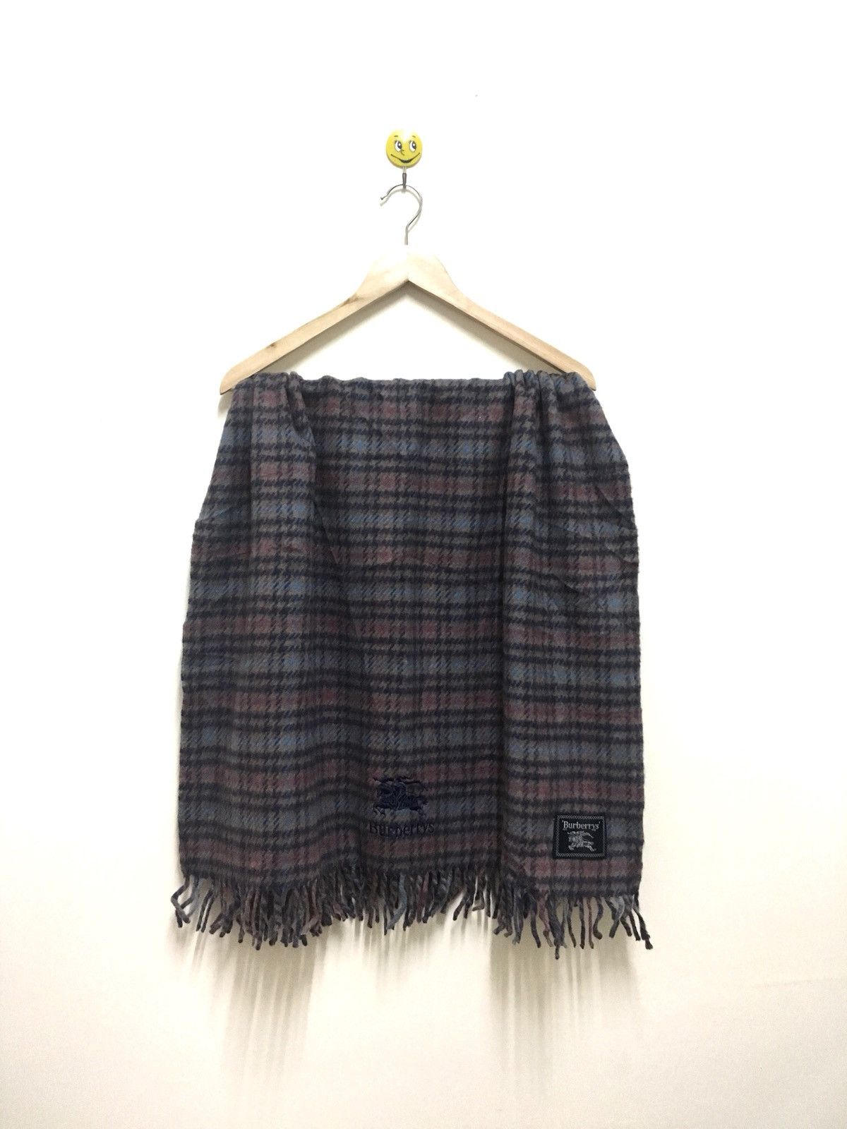 Burberry Burberrys Scarves Scarf Body Shawl Wrap Wool / Burberrys Size ONE SIZE - 2 Thumbnail
