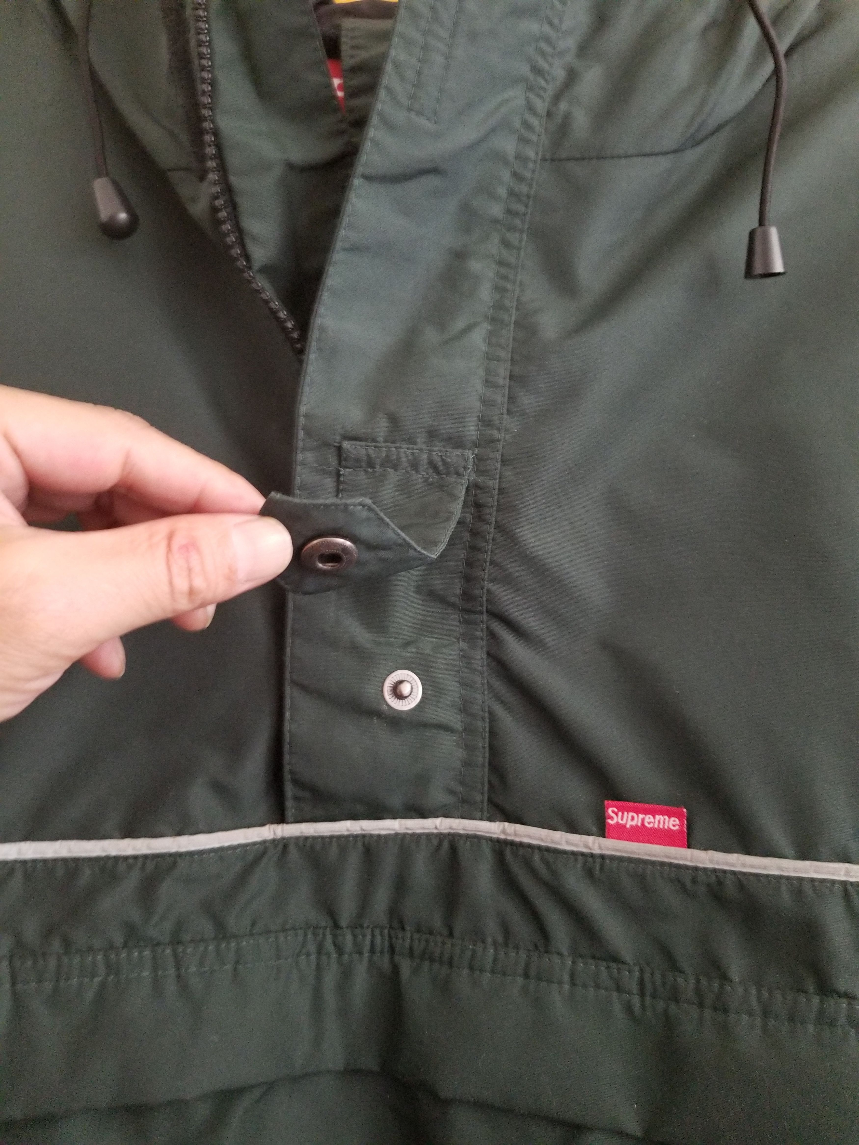 Supreme × Vintage Rare og Supreme rain pullover coaches jacket Size US L / EU 52-54 / 3 - 6 Thumbnail