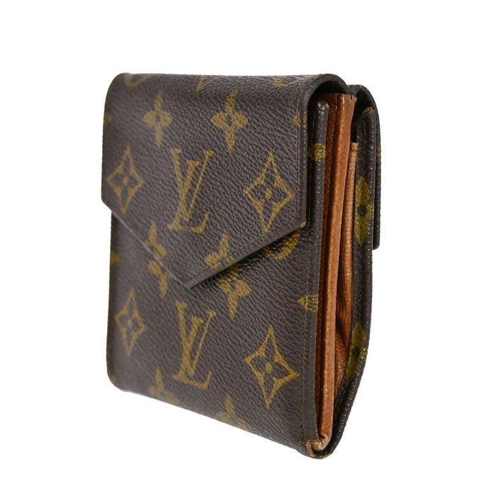 LOUIS VUITTON Sarah Long Bifold Wallet Damier Ebene Rose ballerine w/Box!