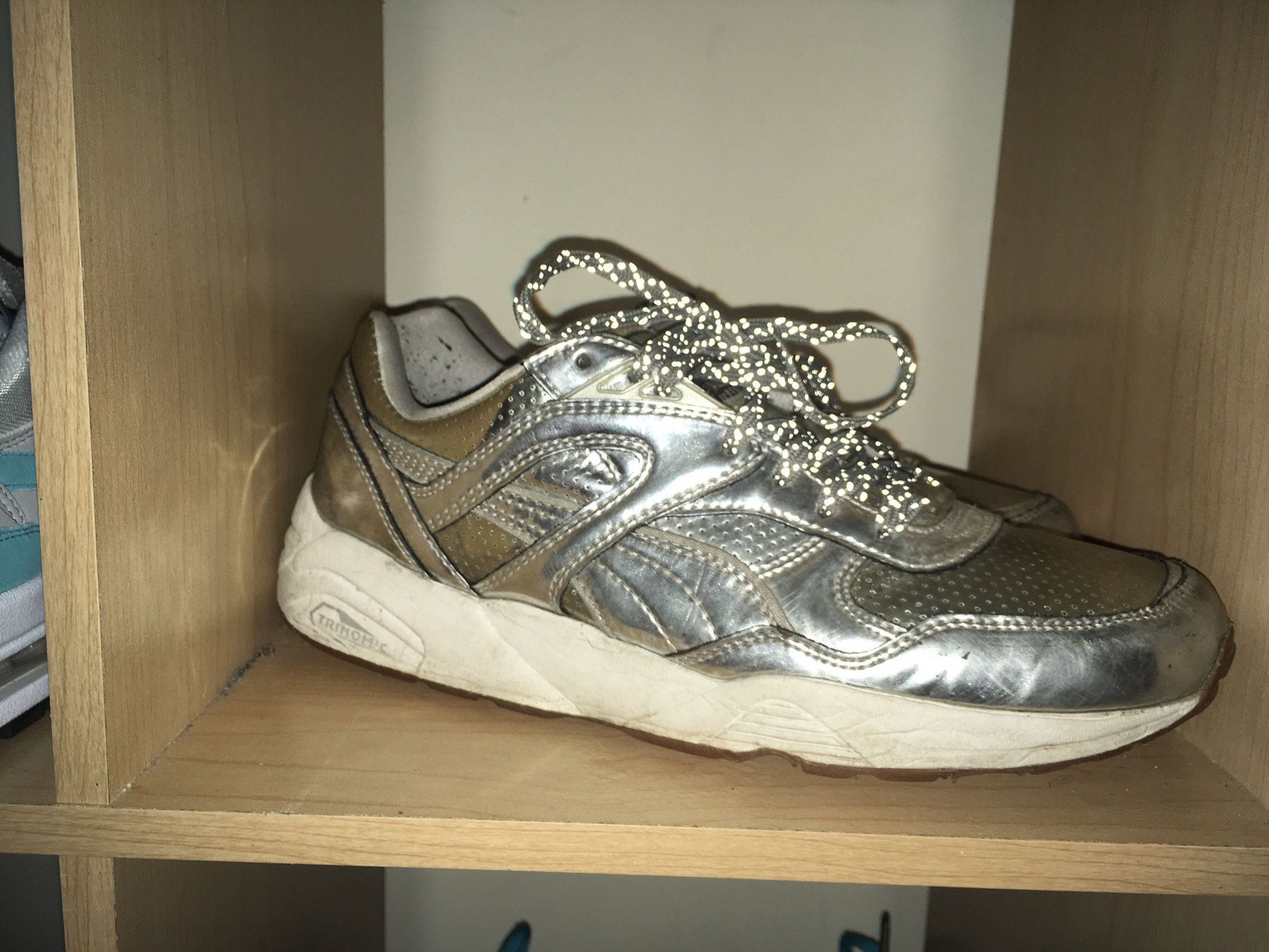 Alife Puma Puma X Alife R698 metallic silver sample Grailed
