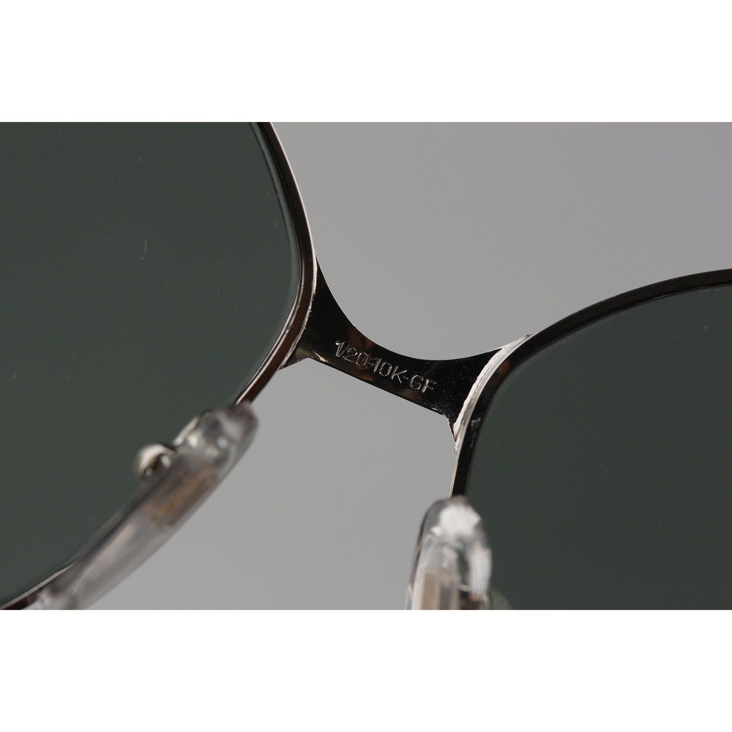 Vintage BAUSCH & LOMBVogue D'Or By 1/20 10K Gf White Gold Mint Sunglasses 516 Size ONE SIZE - 7 Preview