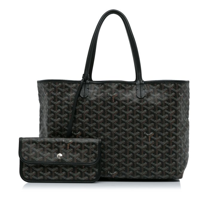 Goyard Goyardine Saint Louis PM Black