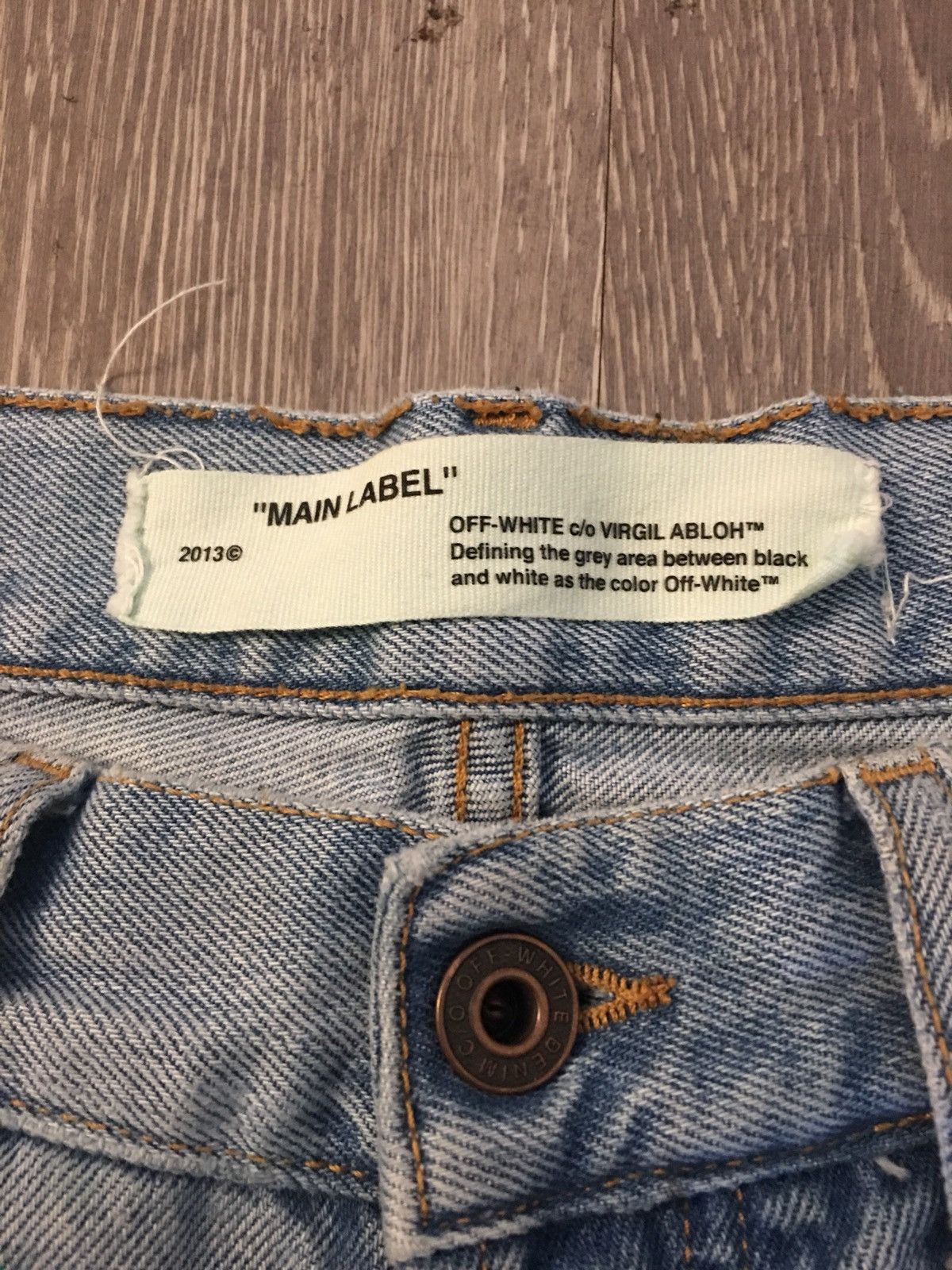 Off-White Off White Jeans Size US 34 / EU 50 - 4 Thumbnail