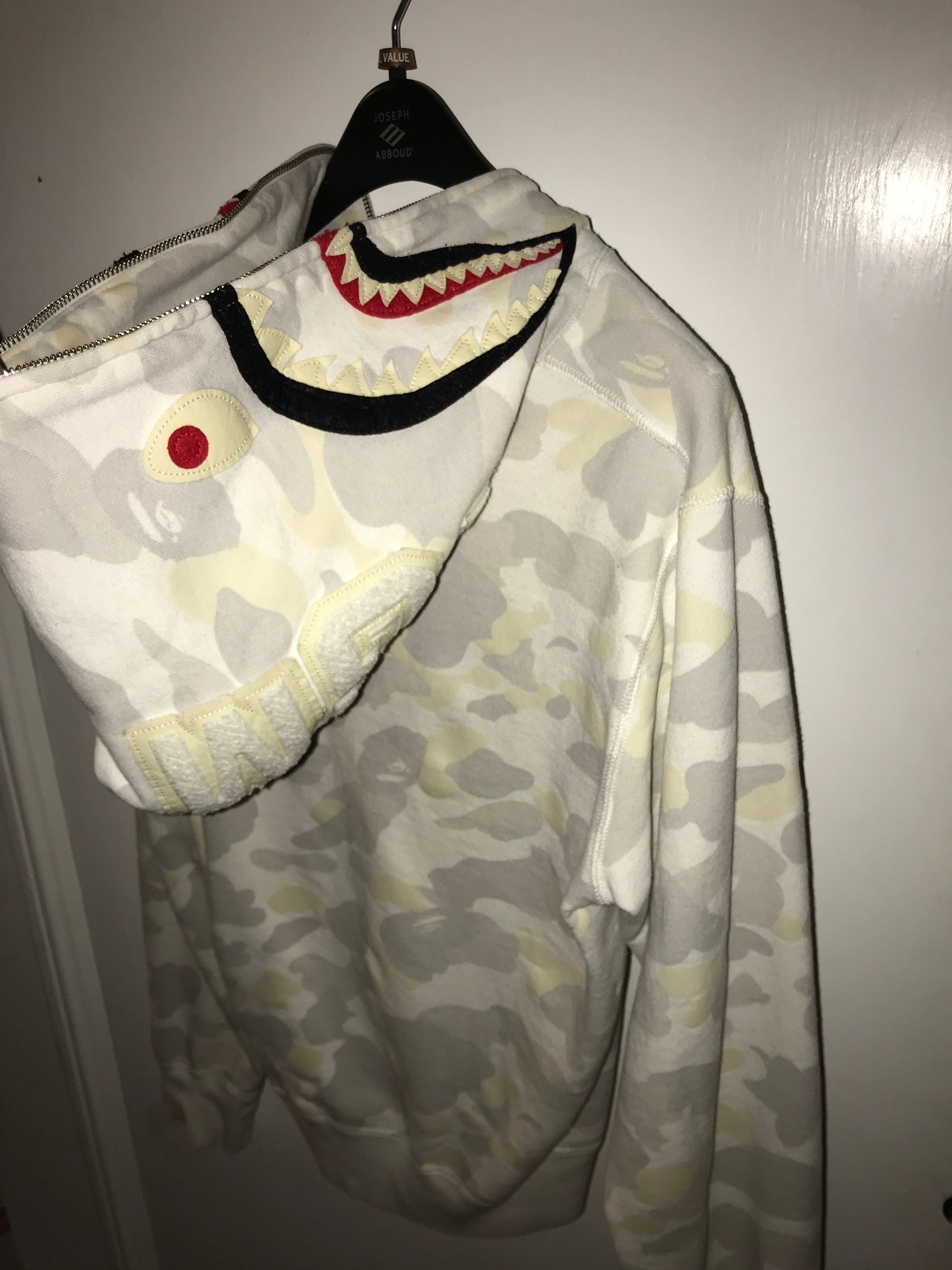 Bape shark hoodie glow in the dark online