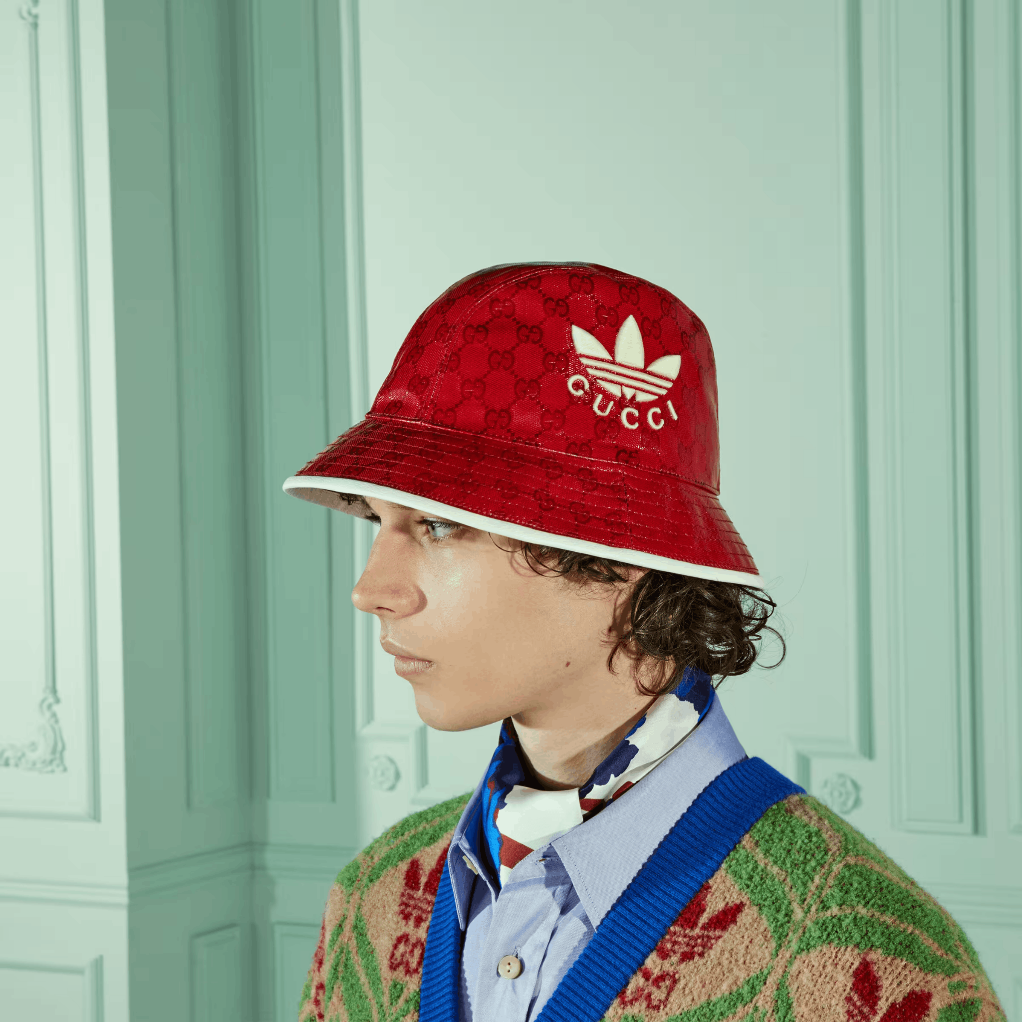 Adidas Gucci Adidas x Gucci Baseball GG Canvas Fedora Hat Grailed