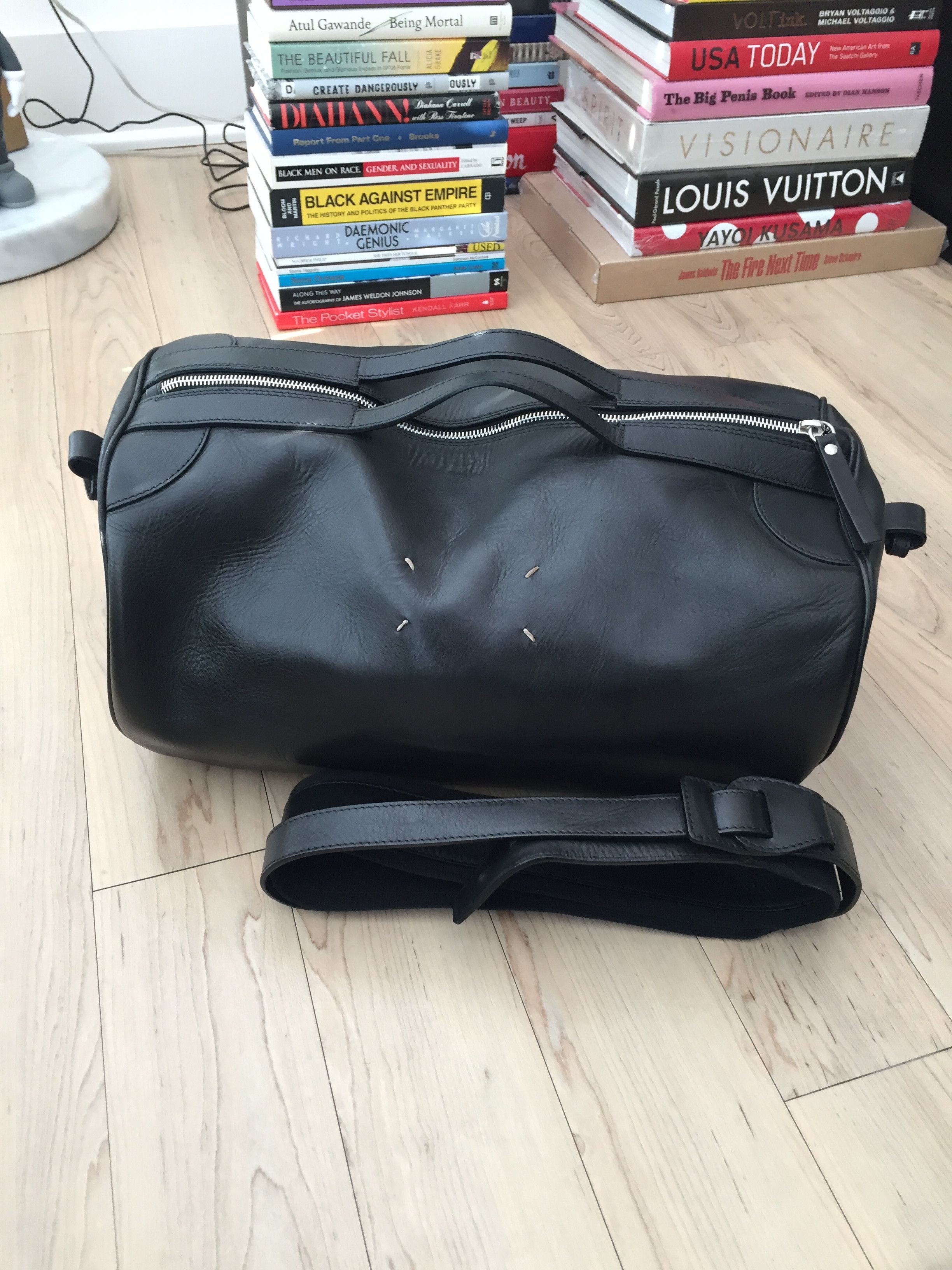 Maison Margiela Calfskin Weekend Duffle Bag | Grailed