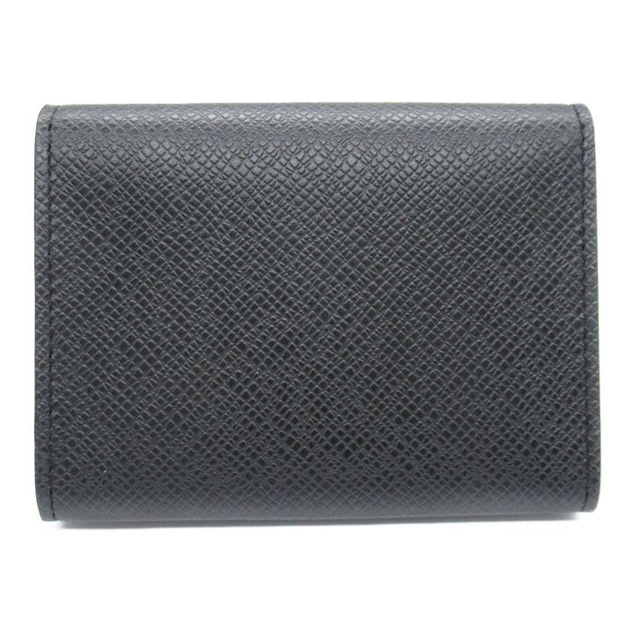 Louis Vuitton Black EPI Leather Card Holder Wallet 15LVS1210