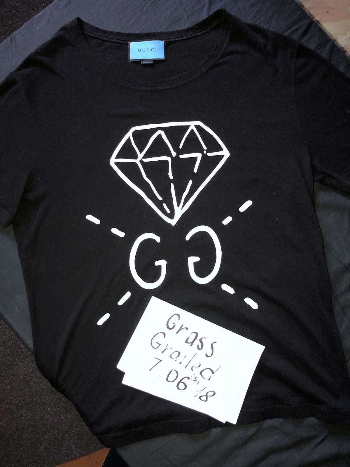 Shops gucci diamond tee