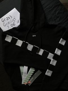 Grailed off hot sale white hoodie