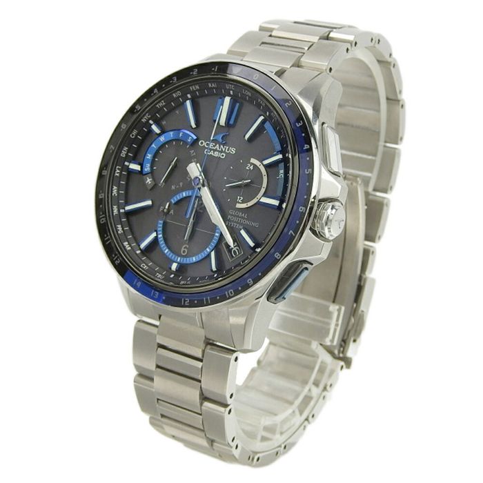 Casio CASIO Oceanus men's solar radio watch chronograph OCW G1100