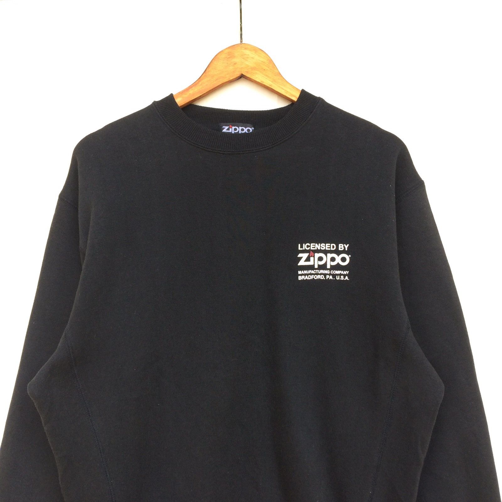 Zippo Zippo Big Logo At Back Pullover Sweatshirts Size US L / EU 52-54 / 3 - 2 Thumbnail