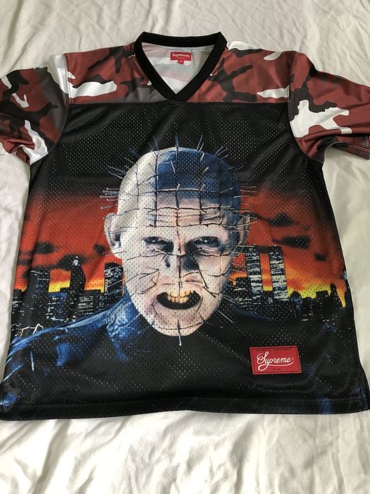 Supreme Supreme Hellraiser Football Jersey | Grailed