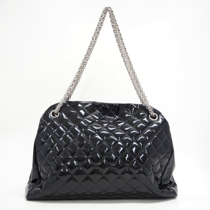 Chanel CHANEL Coco Mark Chain Shoulder Bag No. 14 Matelasse Black Ladies