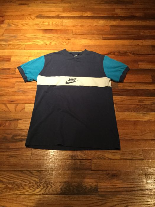 Nike Vintage VNeck Nike TShirt Grailed