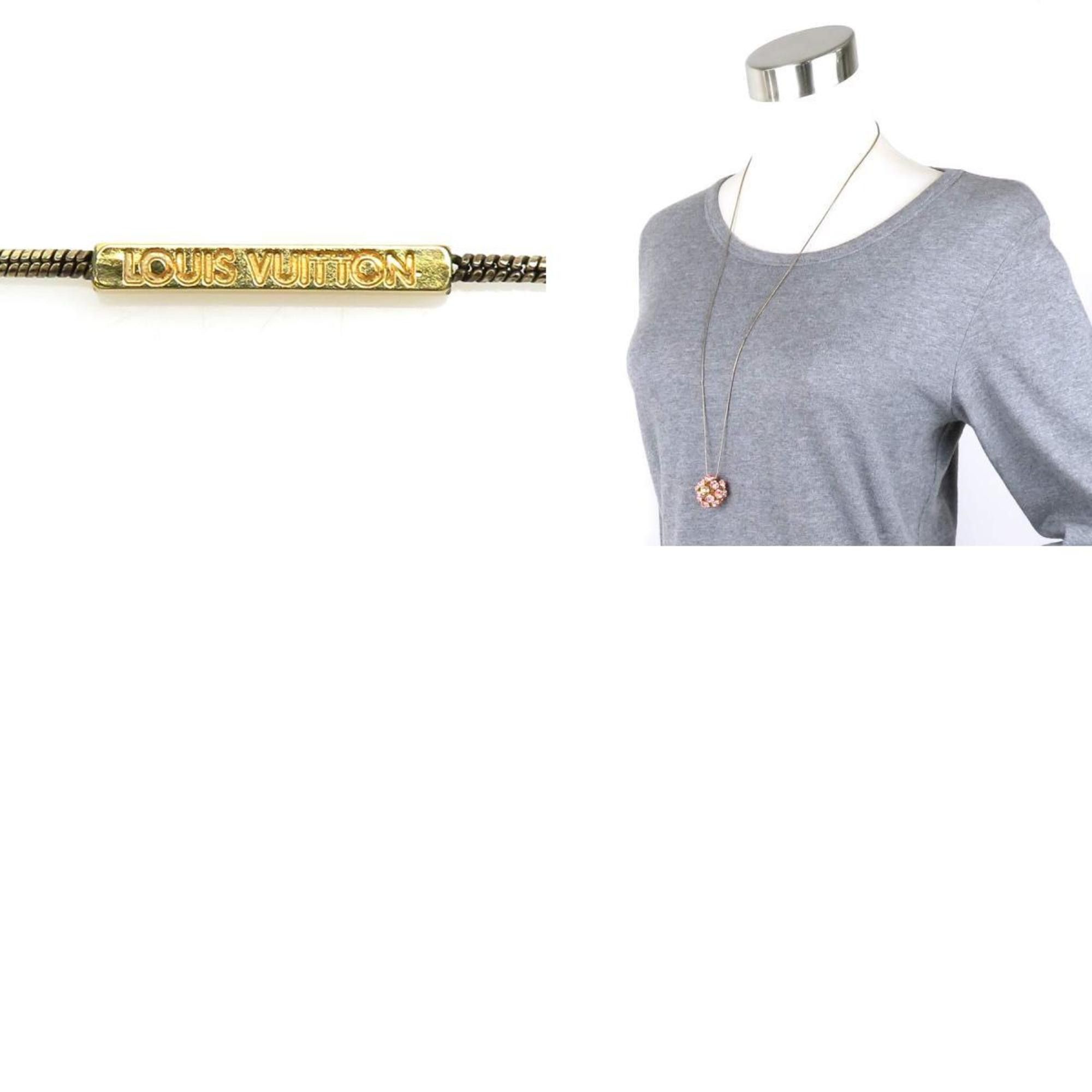 Louis Vuitton LOUIS VUITTON Necklace Pandantef Mille Unne Nuit Metal Pink Size ONE SIZE - 5 Thumbnail