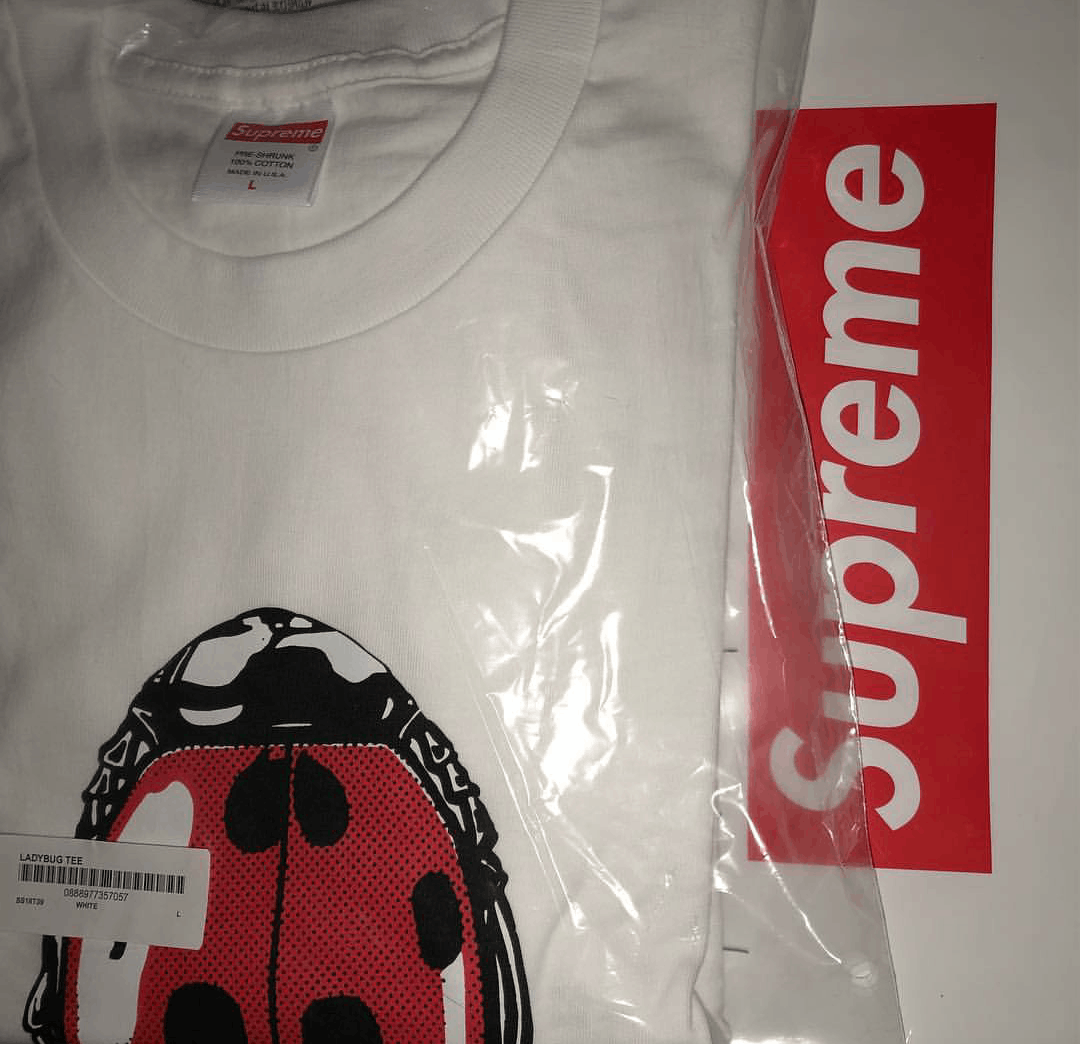 Supreme lady bug tee on sale