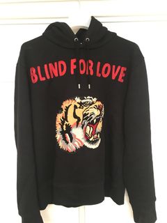 Gucci Tiger sweatshirt with embroidery in black