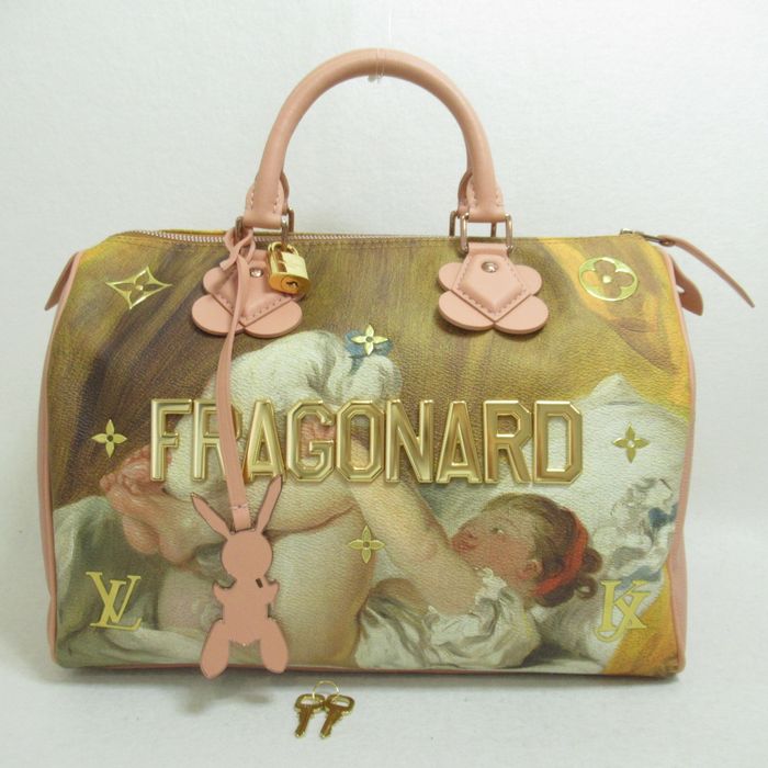 Louis Vuitton Speedy 30 Masters Collection Fragonard Handbag