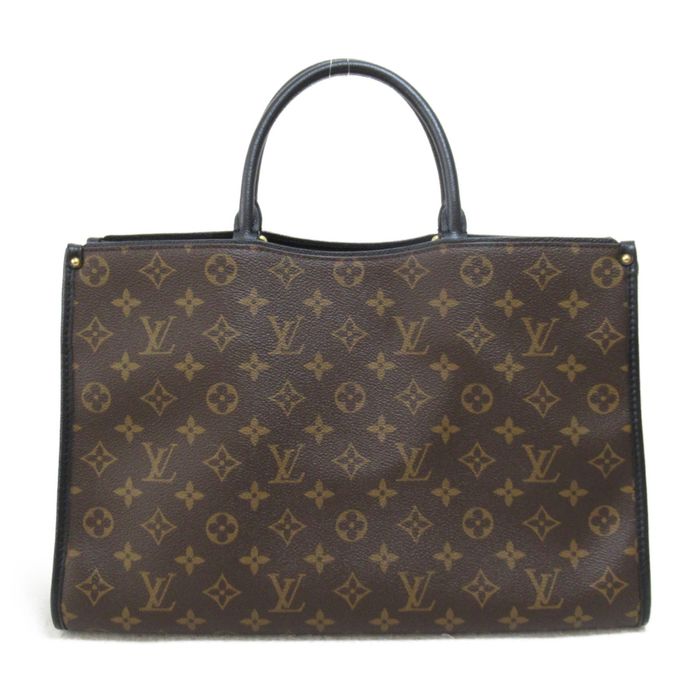 LOUIS VUITTON Popincourt MM Monogram Canvas Shoulder Bag Brown/Noir-US