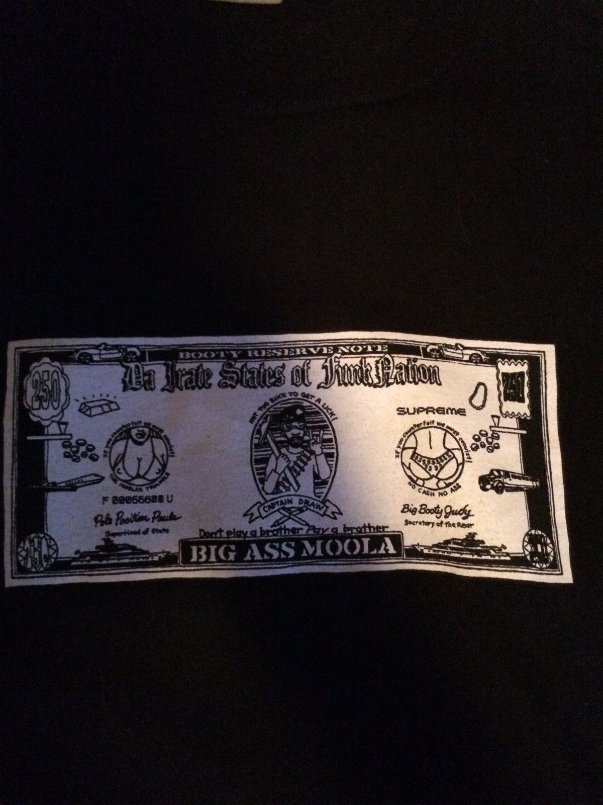 Supreme Pedro Bell “Big Ass Moola” Tee Size US XL / EU 56 / 4 - 1 Thumbnail