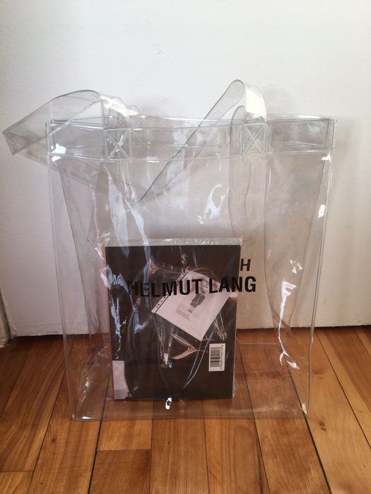 Helmut lang outlet clear tote