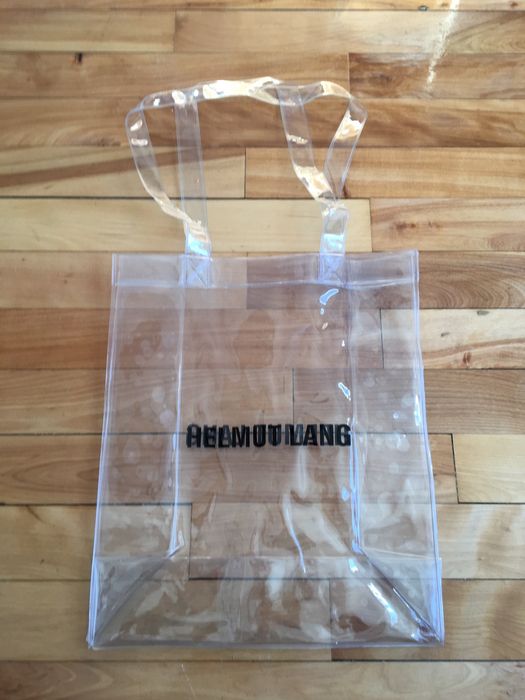 Helmut Lang Clear PVC Tote Bag Grailed