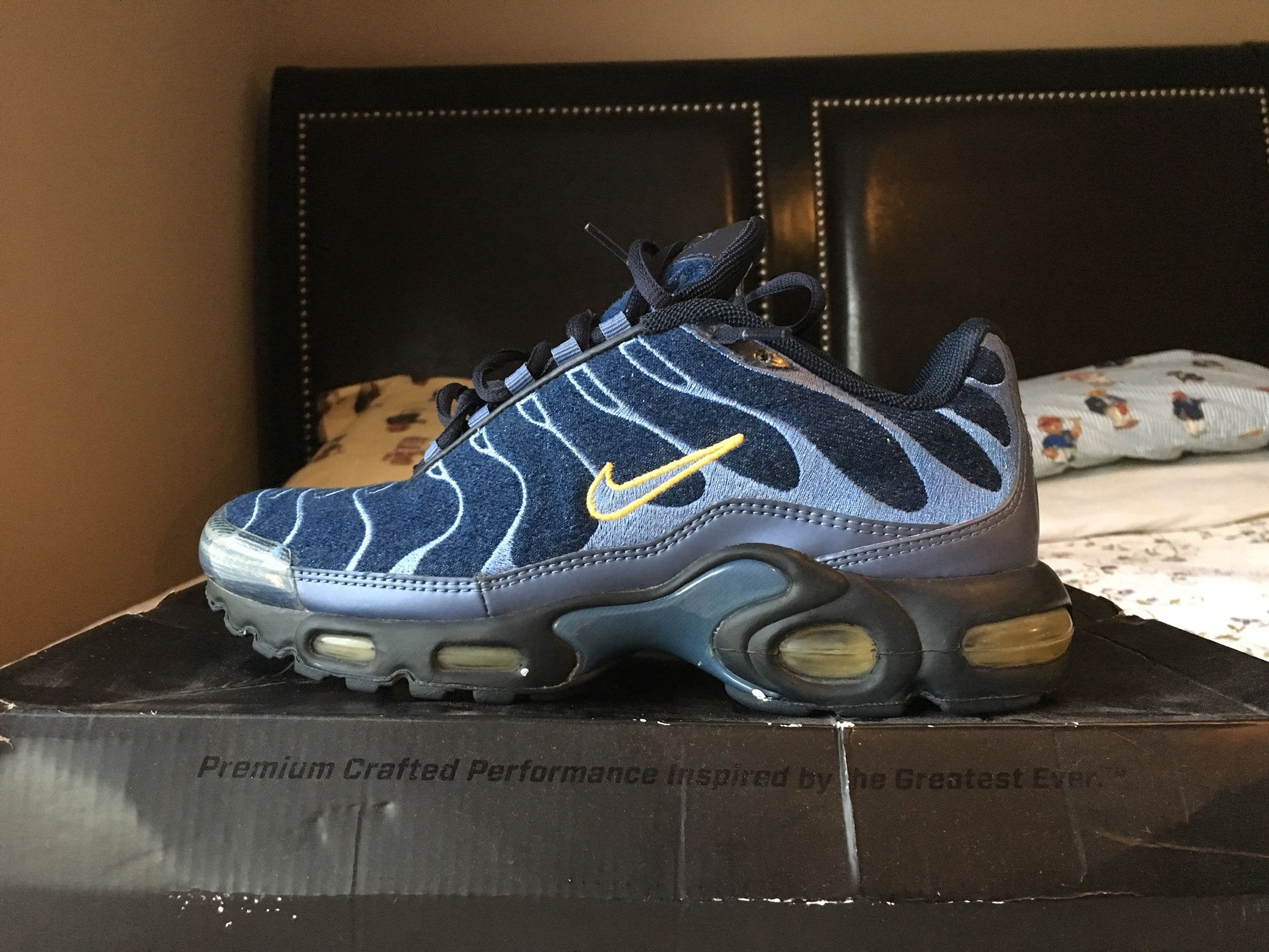 Nike Vintage Vintage Women 2001 Nike Air Max Plus TN Denim Grailed