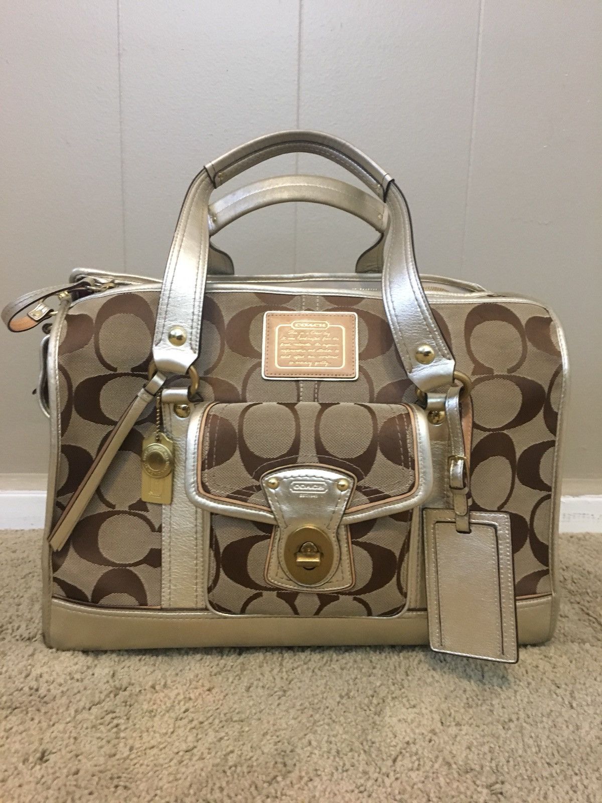 coach pet carrier