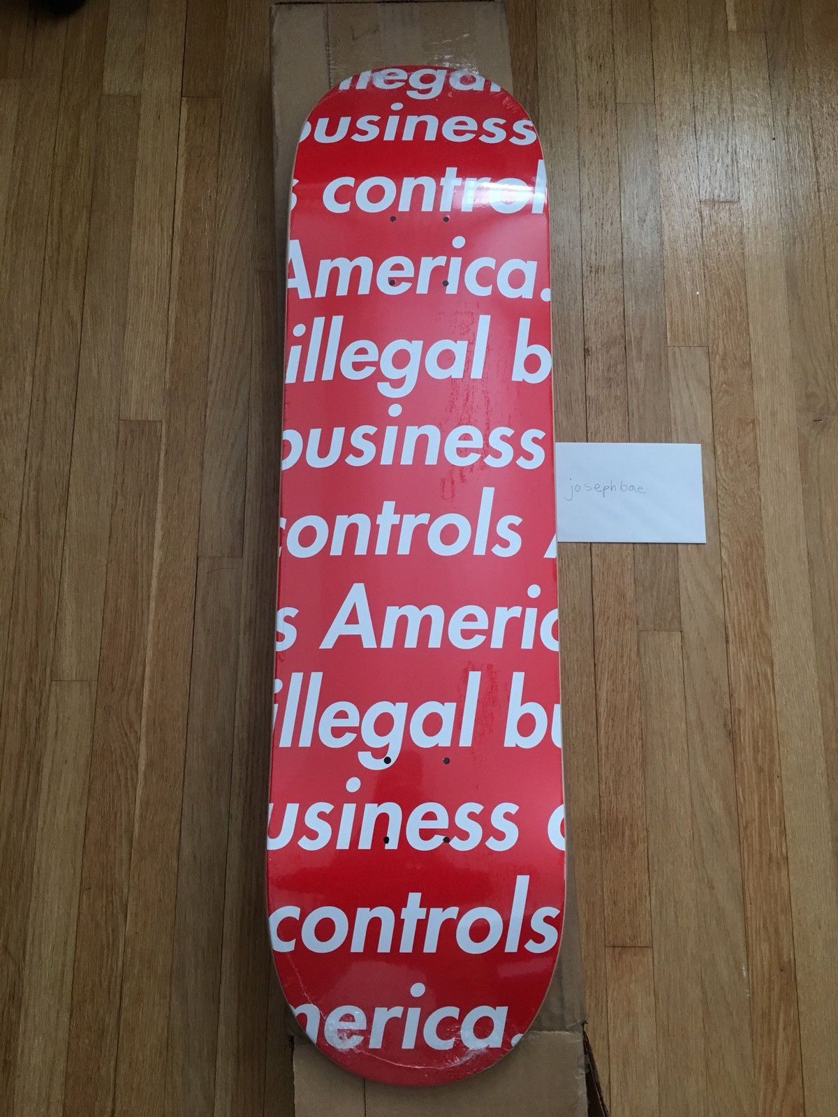 Supreme Illegal Business Deck | Grailed