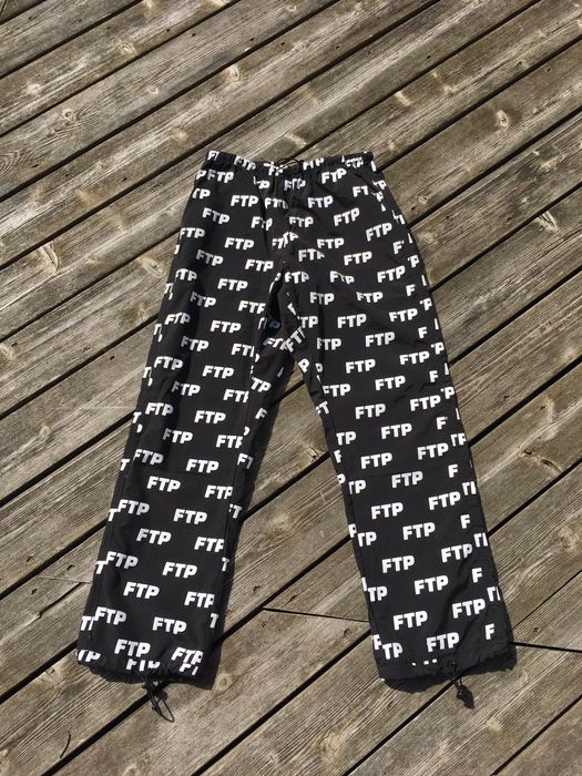 Fuck The Population FTP All Over Print Pants Black | Grailed