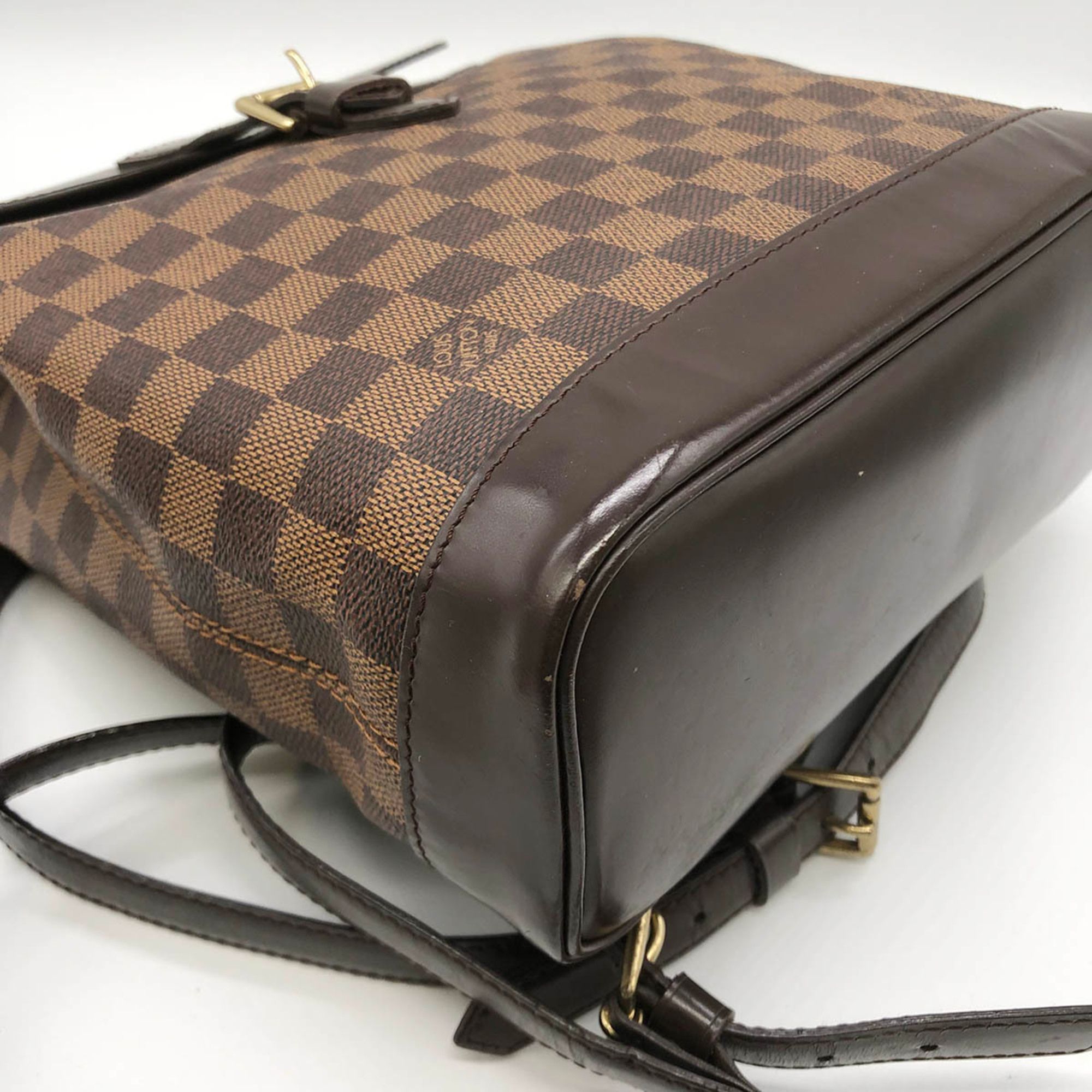 Louis Vuitton LOUIS VUITTON Soho Damier Ebene Backpack Daypack Brown Women's Men's N51132 PVC Size ONE SIZE - 6 Thumbnail