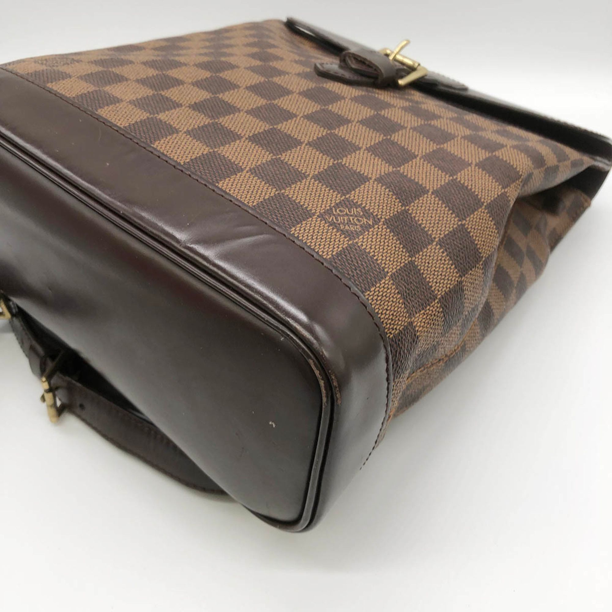 Louis Vuitton LOUIS VUITTON Soho Damier Ebene Backpack Daypack Brown Women's Men's N51132 PVC Size ONE SIZE - 5 Thumbnail