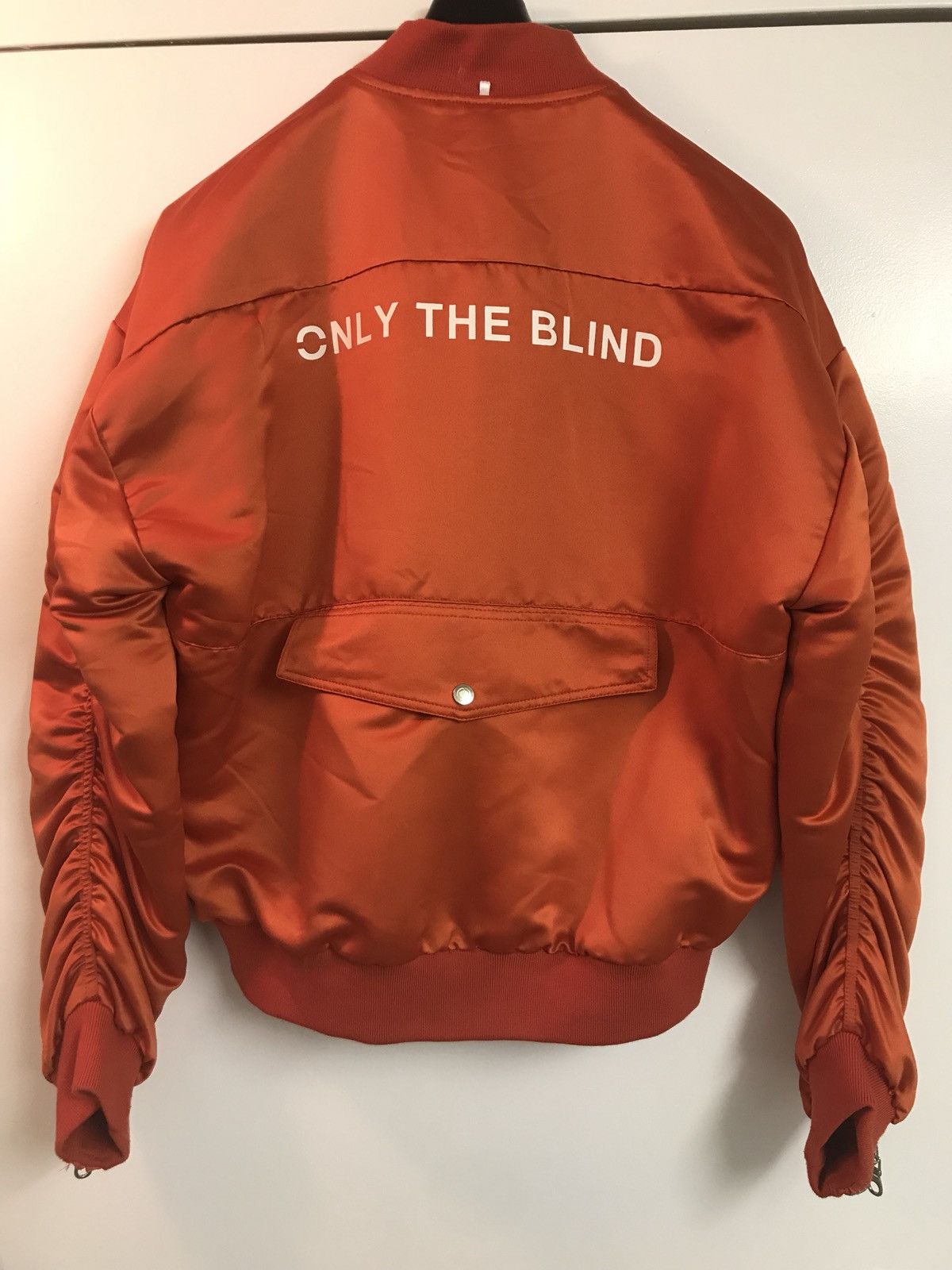 Only the blind bomber jacket store