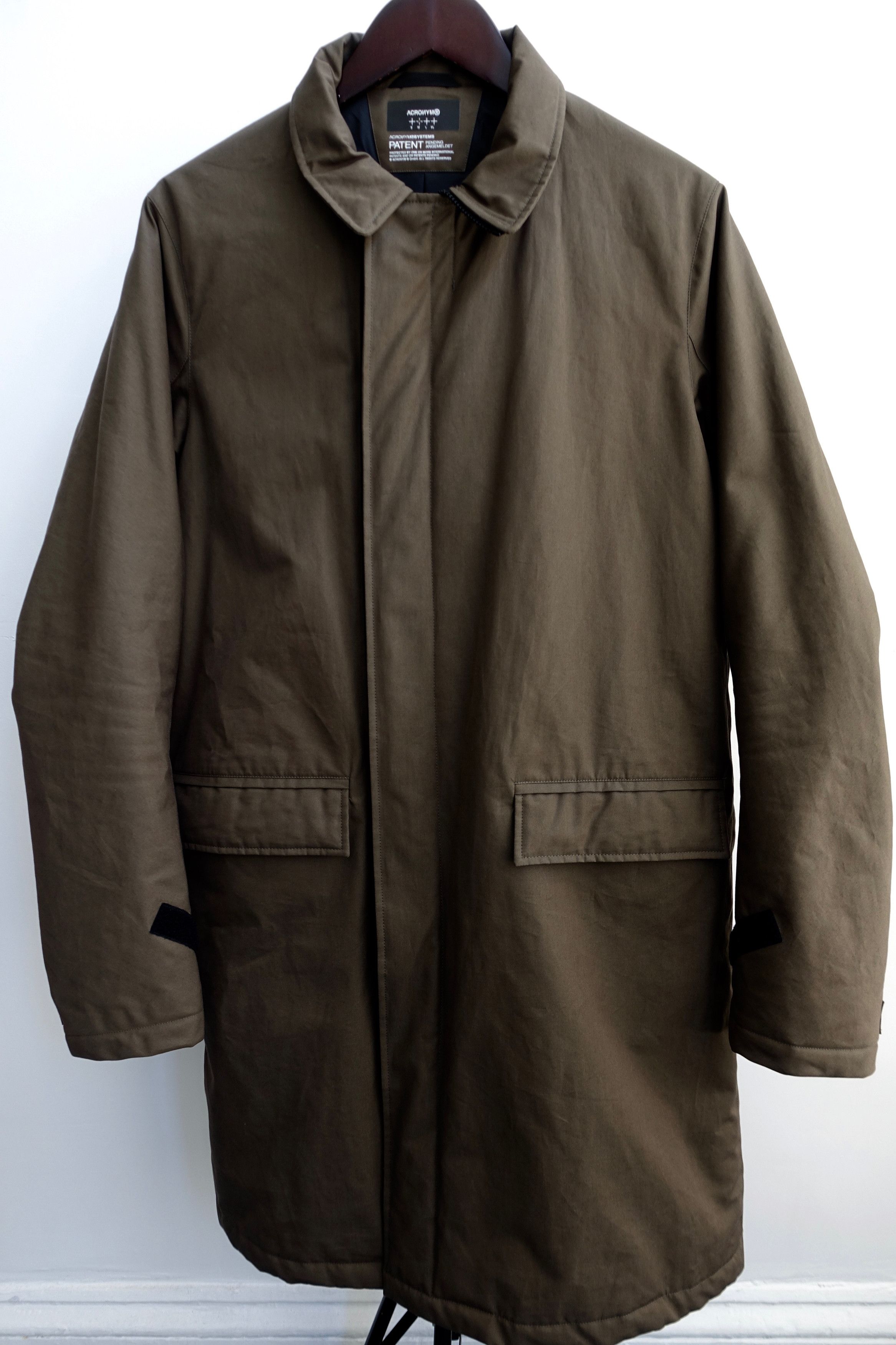 J46-S Gabardine Climashield Coat - RAF Green