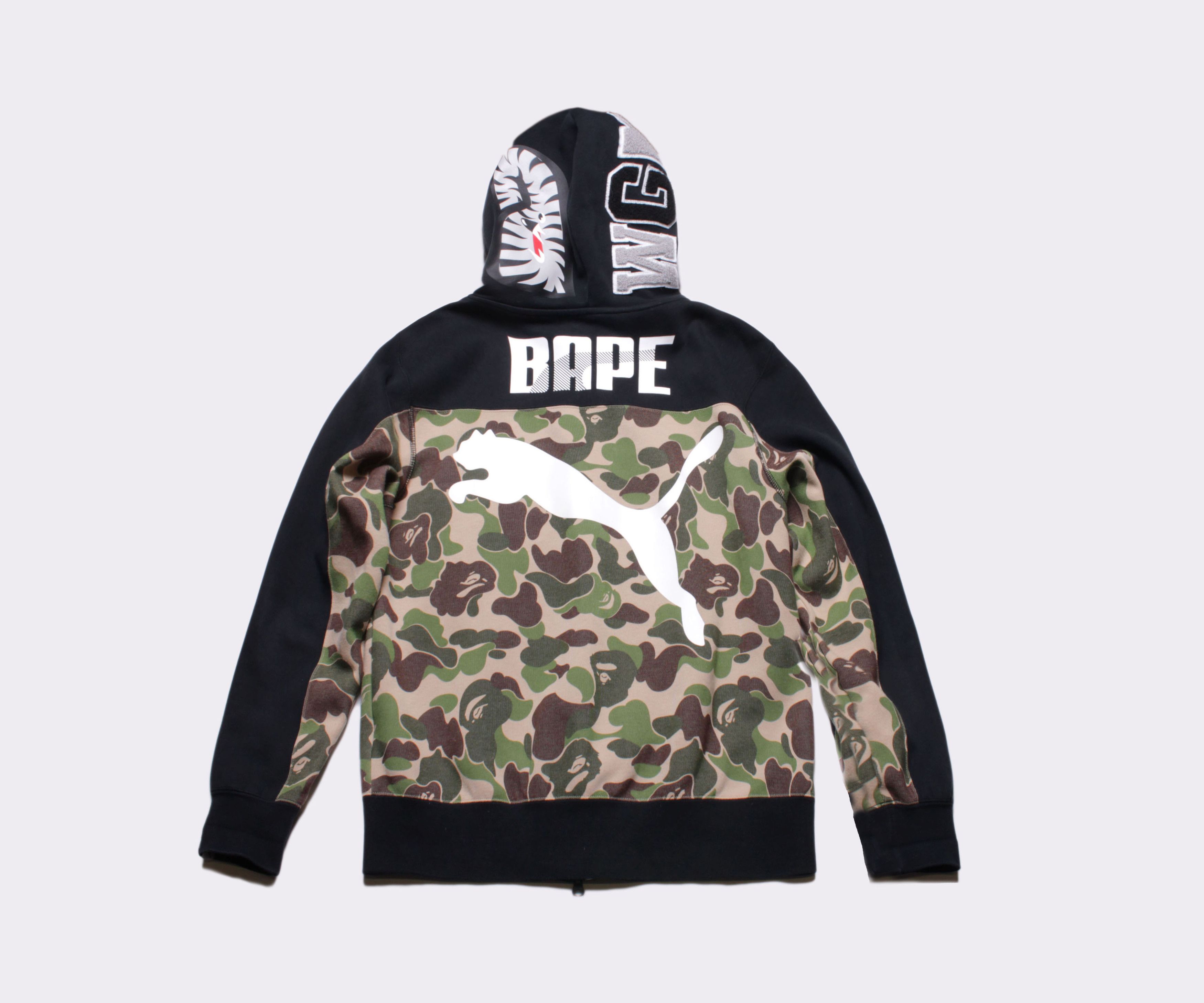 Bape Bape X Puma shark full zip hoodie Size US M / EU 48-50 / 2 - 2 Preview