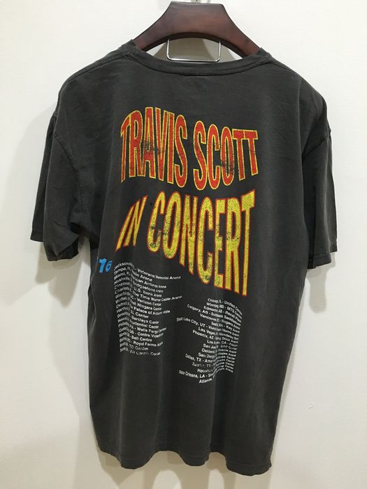 Travis Scott Travis Scott tour merch vintage t shirt | Grailed