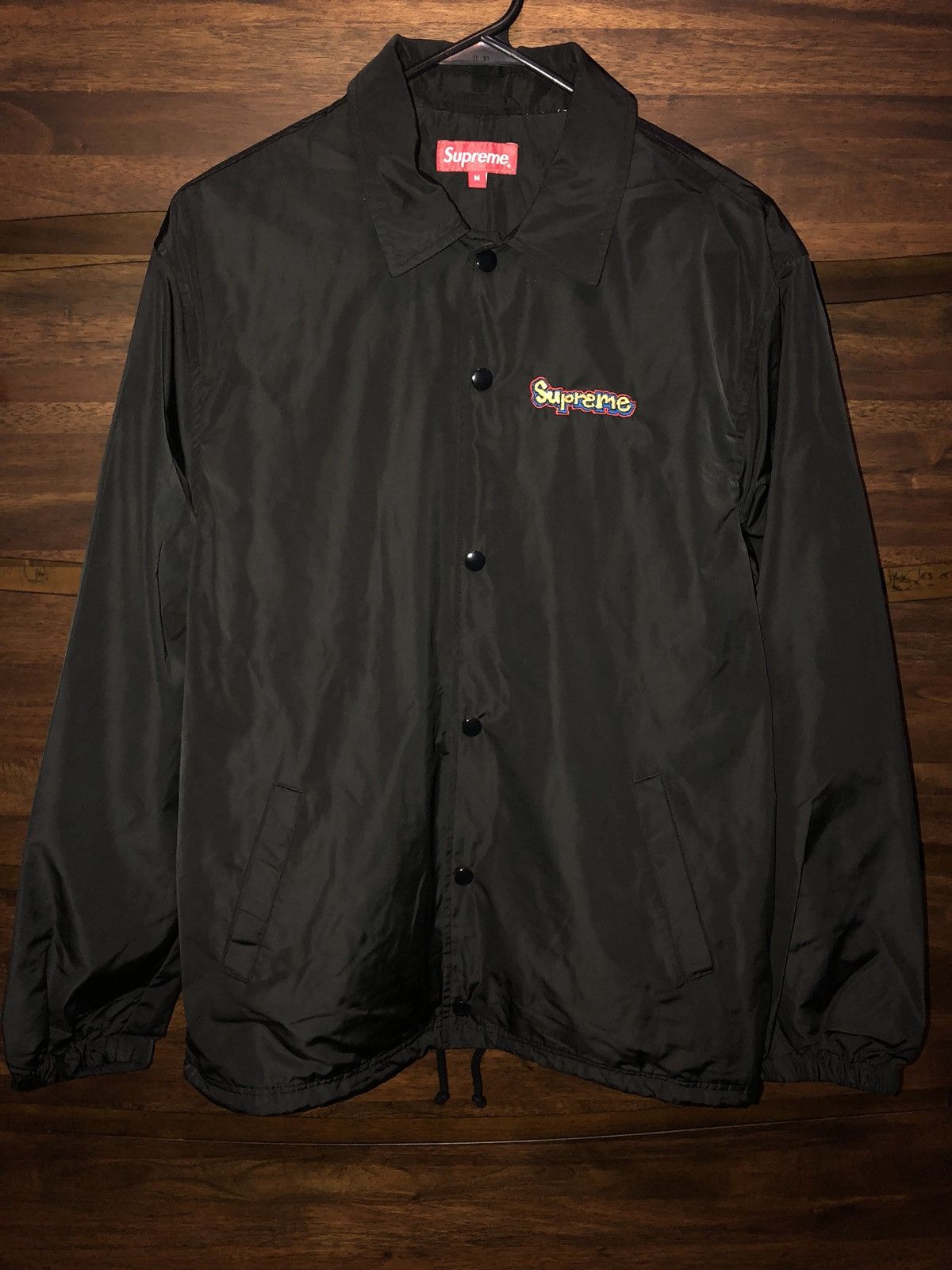 Supreme Supreme Gonz Logo Coaches Jacket Black- SOLD OUT | Grailed