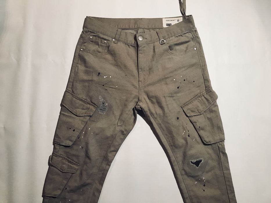 Kith Painted Cargo Pants Grailed