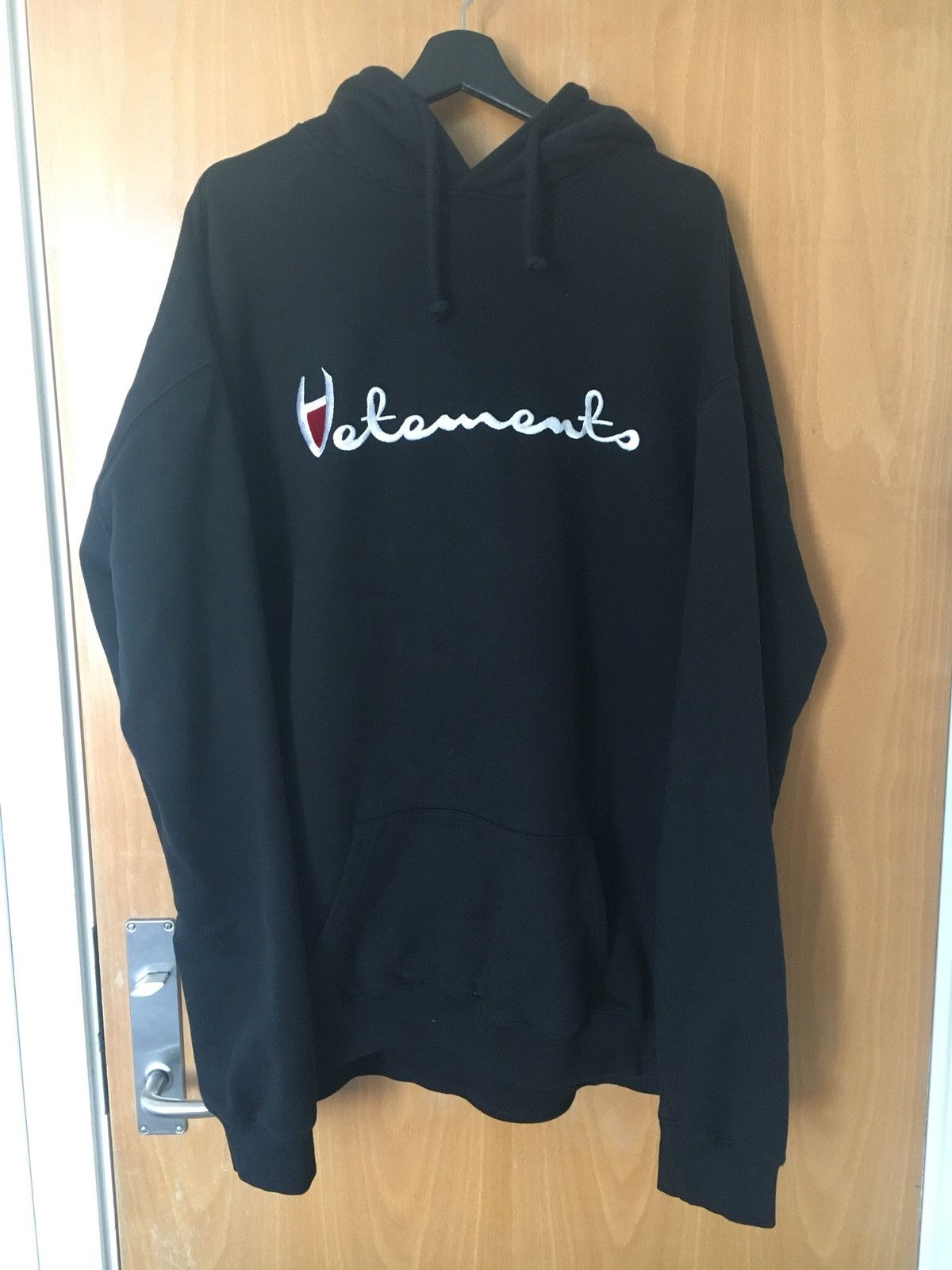 Vetements champion sweater outlet letra